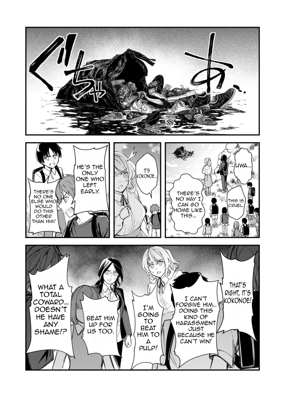 The Girls Who Traumatized Me Keep Glancing at Me, but Alas, It’s Too Late Chapter 25 page 36 - Chapter 25