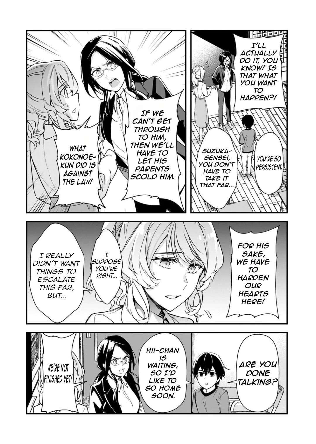 The Girls Who Traumatized Me Keep Glancing at Me, but Alas, It’s Too Late Chapter 25 page 7 - Chapter 25