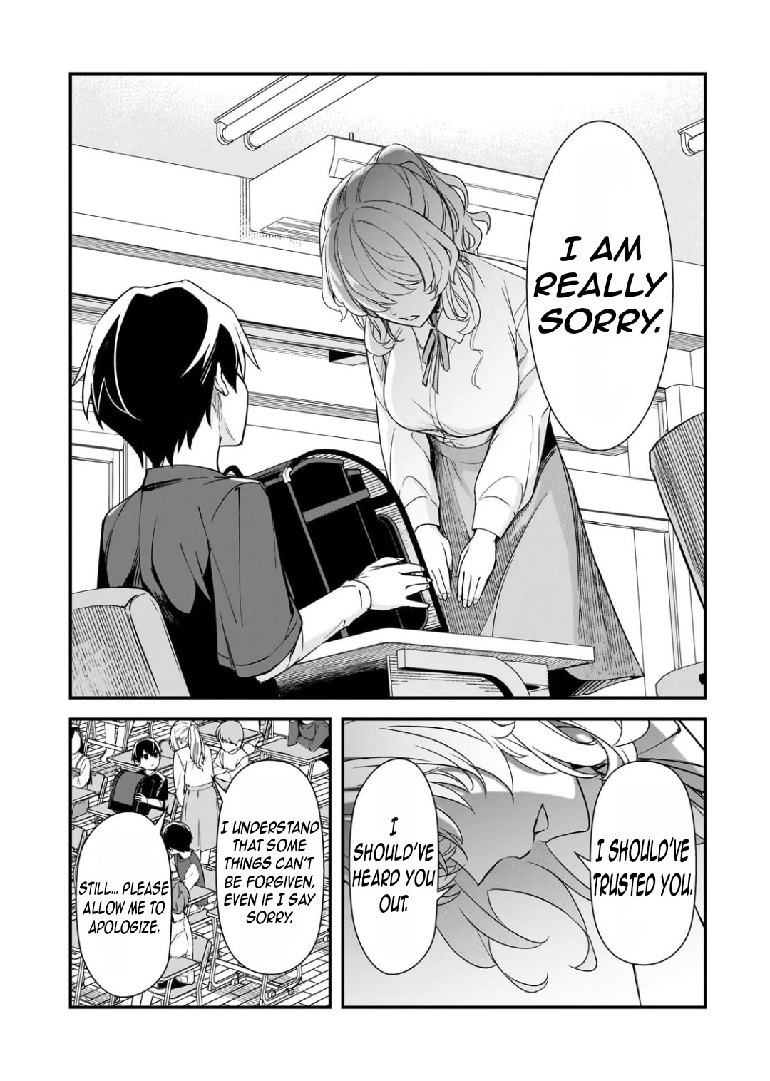 The Girls Who Traumatized Me Keep Glancing at Me, but Alas, It’s Too Late Chapter 26 page 27 - Chapter 26