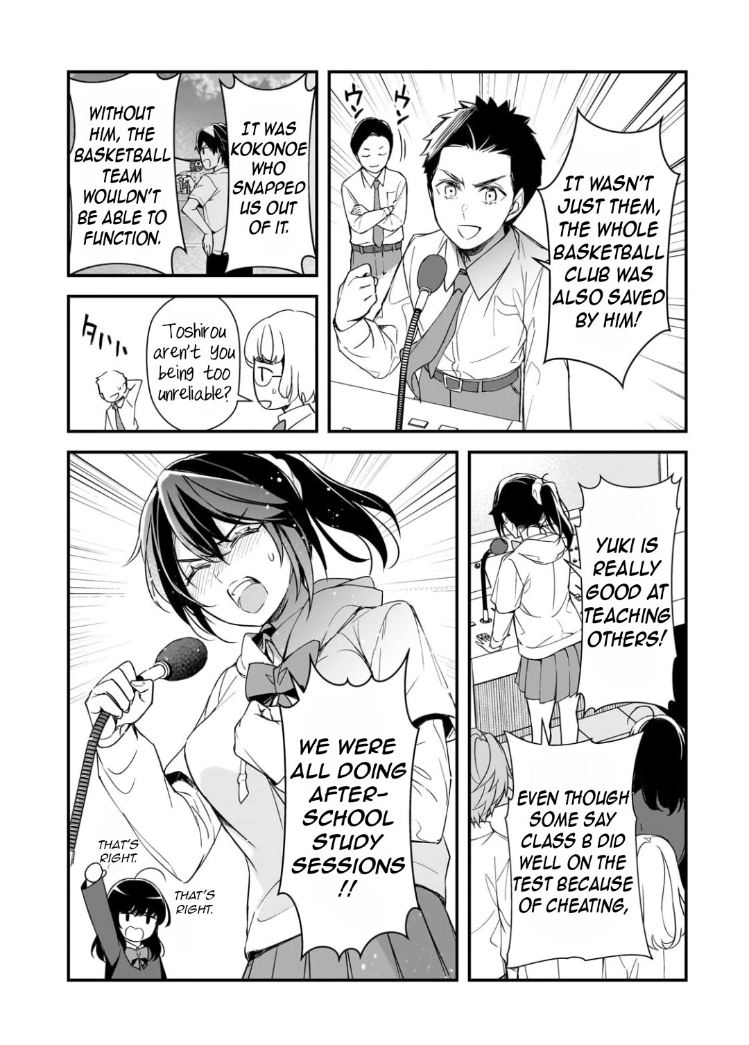 The Girls Who Traumatized Me Keep Glancing at Me, but Alas, It’s Too Late Chapter 27 page 22 - Chapter 27