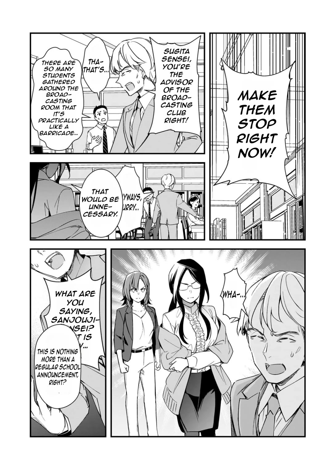 The Girls Who Traumatized Me Keep Glancing at Me, but Alas, It’s Too Late Chapter 27 page 30 - Chapter 27