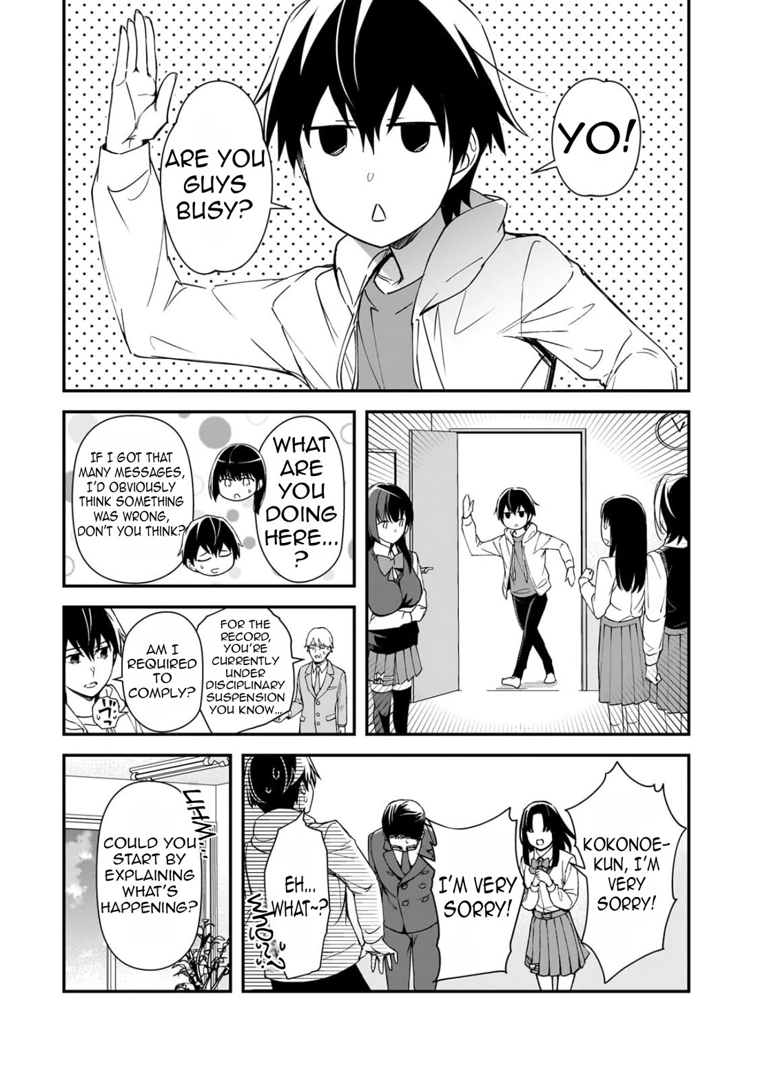 The Girls Who Traumatized Me Keep Glancing at Me, but Alas, It’s Too Late Chapter 28 page 19 - Chapter 28