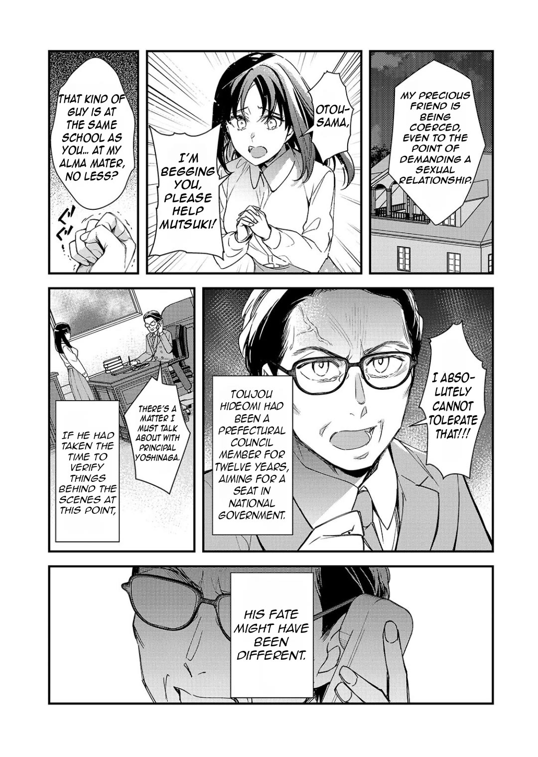 The Girls Who Traumatized Me Keep Glancing at Me, but Alas, It’s Too Late Chapter 28 page 2 - Chapter 28
