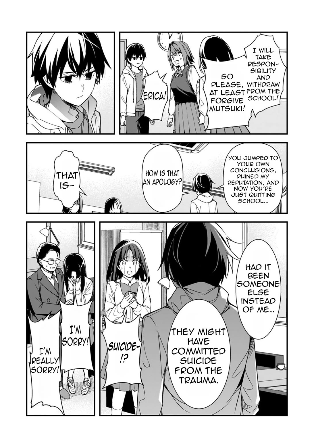 The Girls Who Traumatized Me Keep Glancing at Me, but Alas, It’s Too Late Chapter 28 page 21 - Chapter 28