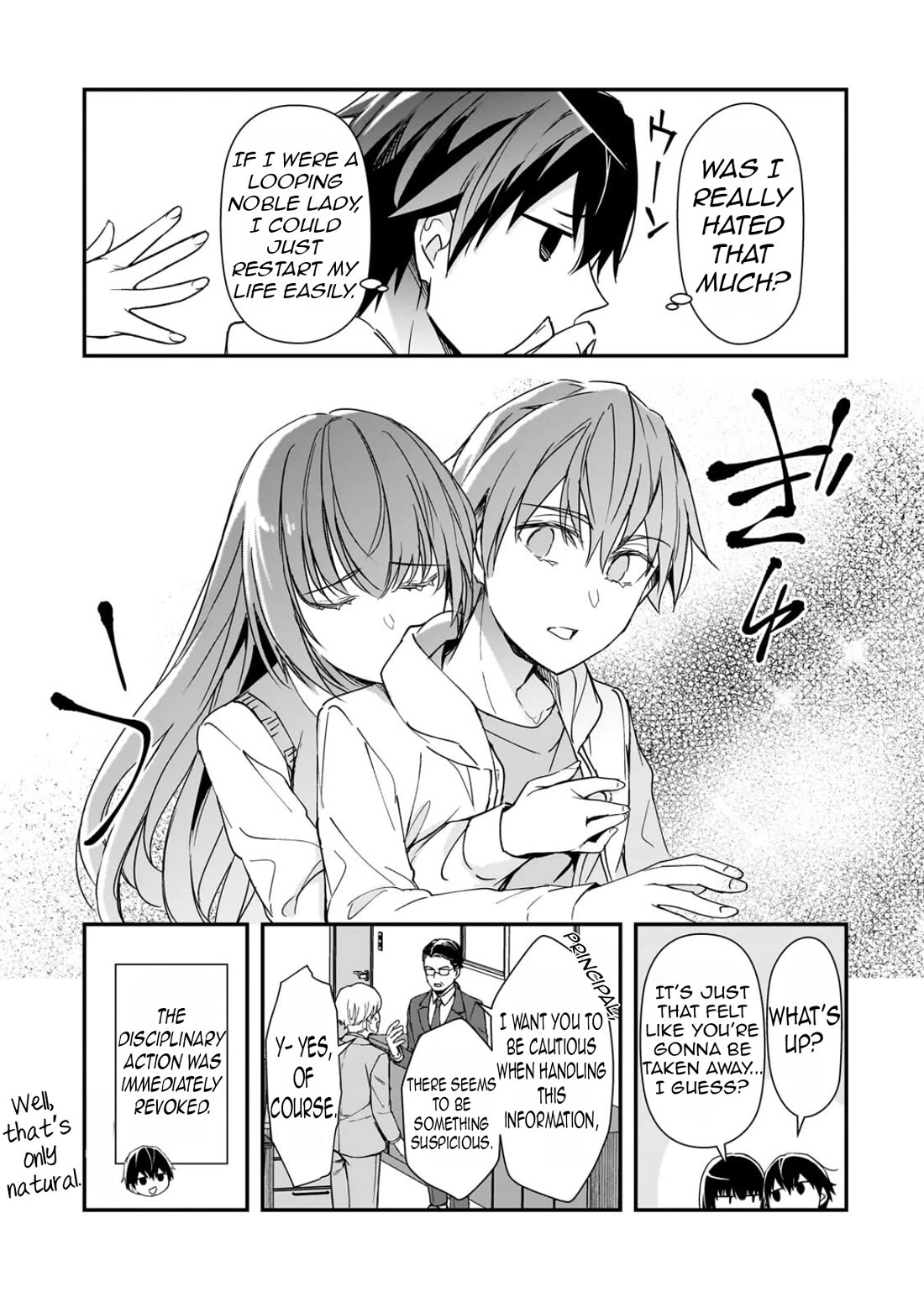 The Girls Who Traumatized Me Keep Glancing at Me, but Alas, It’s Too Late Chapter 28 page 28 - Chapter 28