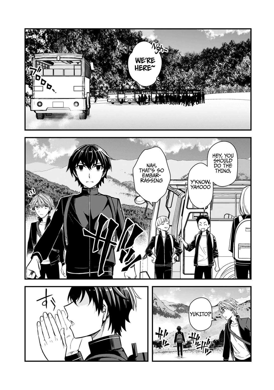 The Girls Who Traumatized Me Keep Glancing at Me, but Alas, It’s Too Late Chapter 3 page 1 - Chapter 3: Outdoor Classes