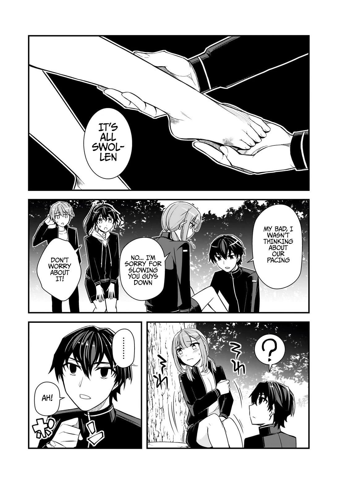 The Girls Who Traumatized Me Keep Glancing at Me, but Alas, It’s Too Late Chapter 3 page 10 - Chapter 3: Outdoor Classes