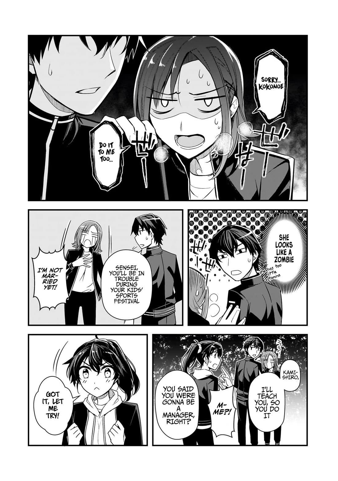 The Girls Who Traumatized Me Keep Glancing at Me, but Alas, It’s Too Late Chapter 3 page 14 - Chapter 3: Outdoor Classes