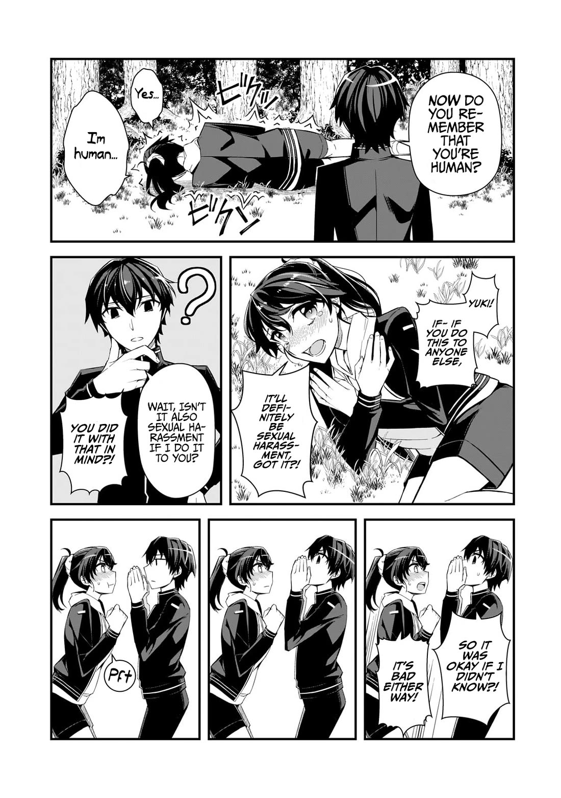 The Girls Who Traumatized Me Keep Glancing at Me, but Alas, It’s Too Late Chapter 3 page 19 - Chapter 3: Outdoor Classes