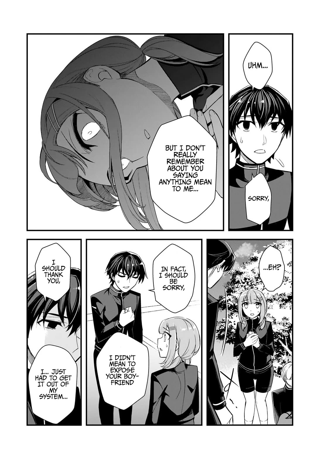 The Girls Who Traumatized Me Keep Glancing at Me, but Alas, It’s Too Late Chapter 3 page 30 - Chapter 3: Outdoor Classes