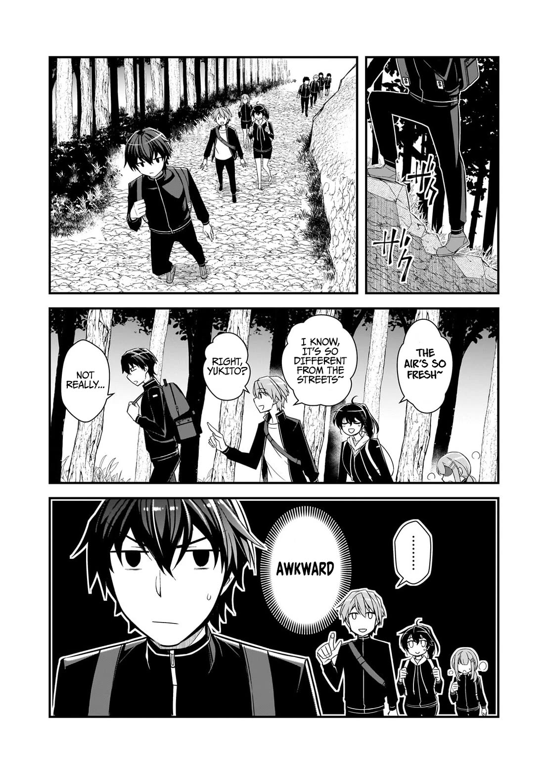 The Girls Who Traumatized Me Keep Glancing at Me, but Alas, It’s Too Late Chapter 3 page 5 - Chapter 3: Outdoor Classes