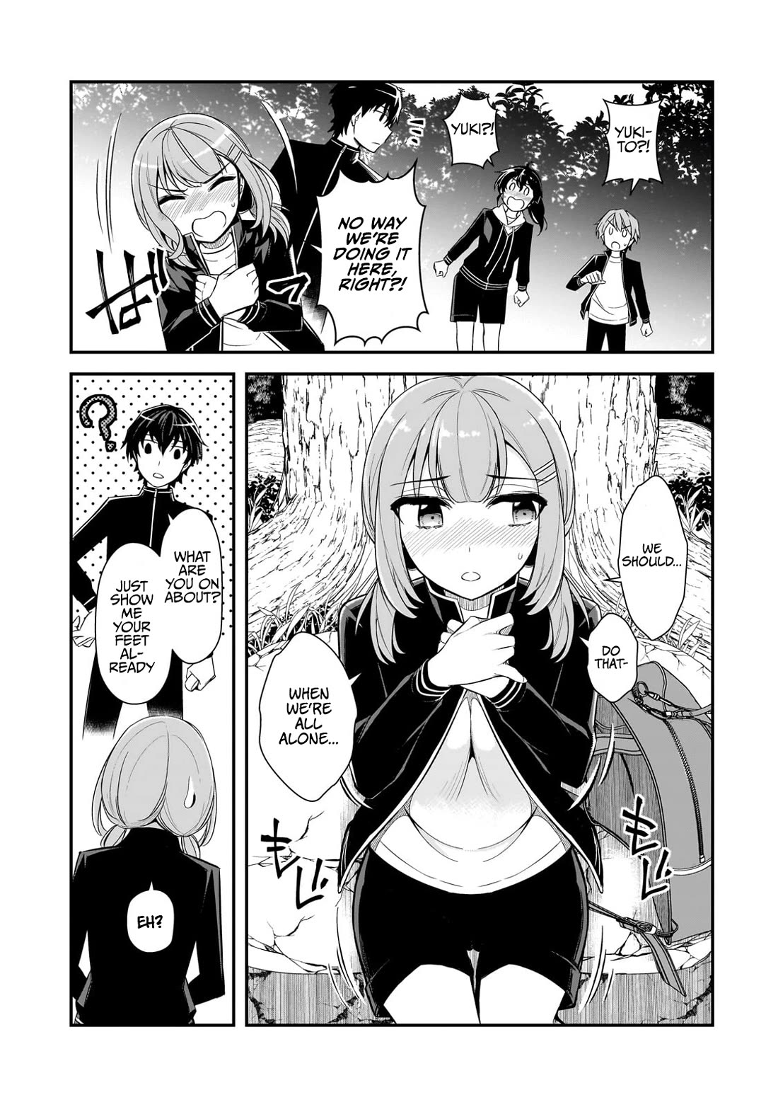 The Girls Who Traumatized Me Keep Glancing at Me, but Alas, It’s Too Late Chapter 3 page 9 - Chapter 3: Outdoor Classes