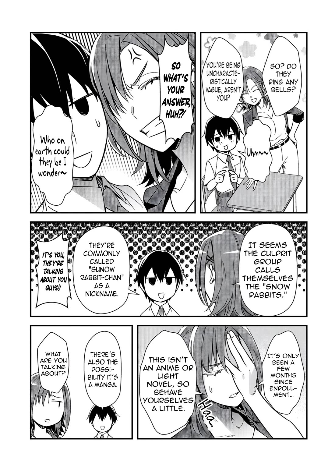 The Girls Who Traumatized Me Keep Glancing at Me, but Alas, It’s Too Late Chapter 32 page 10 - Chapter 32