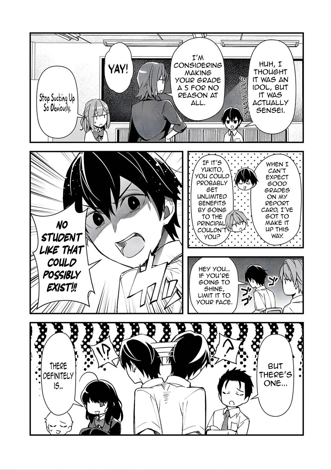 The Girls Who Traumatized Me Keep Glancing at Me, but Alas, It’s Too Late Chapter 32 page 6 - Chapter 32