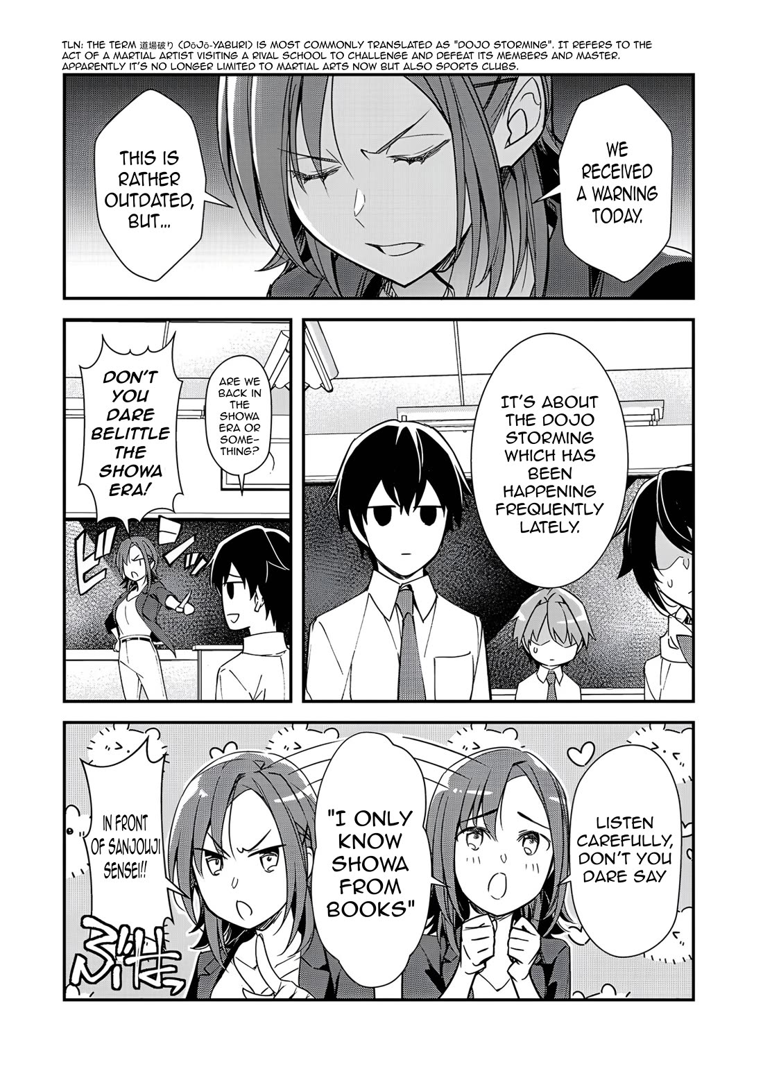 The Girls Who Traumatized Me Keep Glancing at Me, but Alas, It’s Too Late Chapter 32 page 7 - Chapter 32