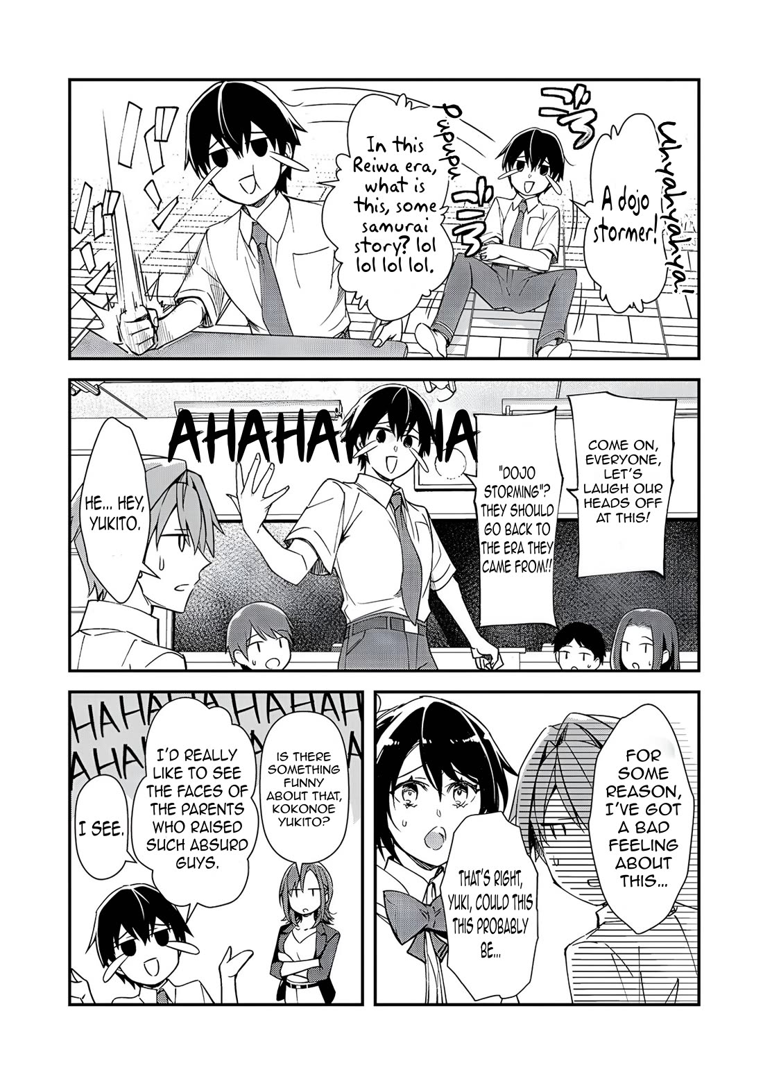 The Girls Who Traumatized Me Keep Glancing at Me, but Alas, It’s Too Late Chapter 32 page 8 - Chapter 32