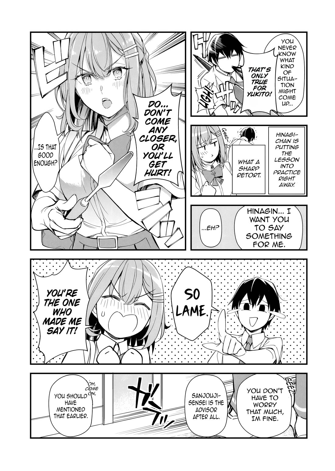 The Girls Who Traumatized Me Keep Glancing at Me, but Alas, It’s Too Late Chapter 34 page 14 - Chapter 34