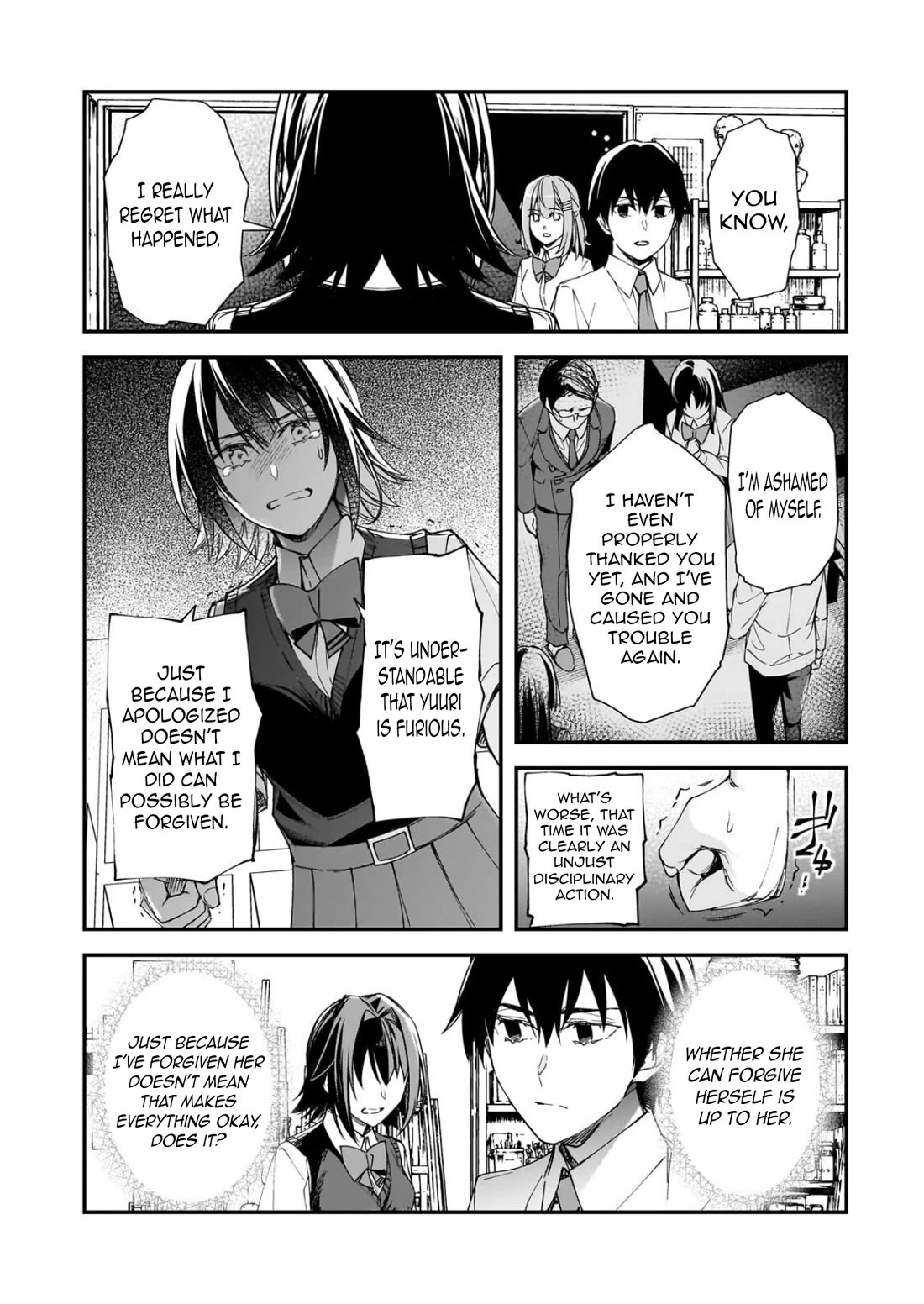 The Girls Who Traumatized Me Keep Glancing at Me, but Alas, It’s Too Late Chapter 34 page 18 - Chapter 34