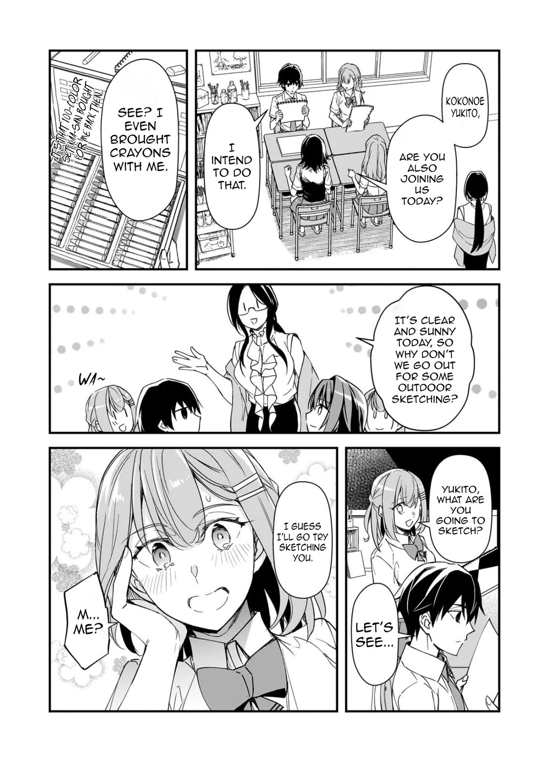 The Girls Who Traumatized Me Keep Glancing at Me, but Alas, It’s Too Late Chapter 34 page 24 - Chapter 34