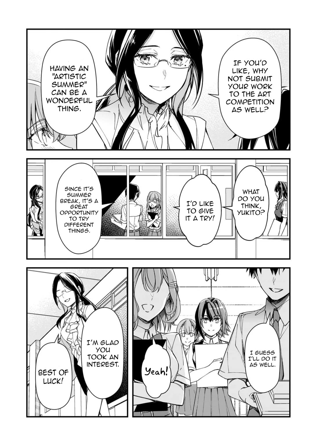 The Girls Who Traumatized Me Keep Glancing at Me, but Alas, It’s Too Late Chapter 34 page 25 - Chapter 34