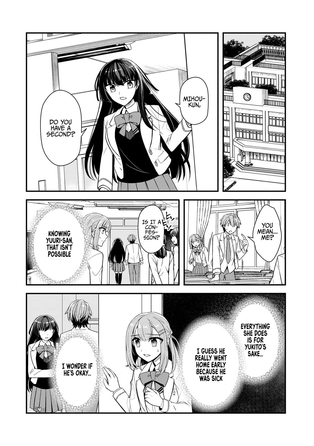 The Girls Who Traumatized Me Keep Glancing at Me, but Alas, It’s Too Late Chapter 4 page 15 - Chapter 4: Their Relationship