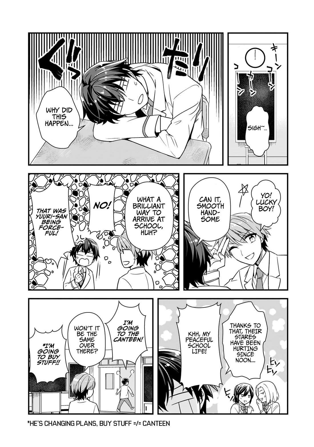 The Girls Who Traumatized Me Keep Glancing at Me, but Alas, It’s Too Late Chapter 5 page 5 - Chapter 5: Sugar Sister