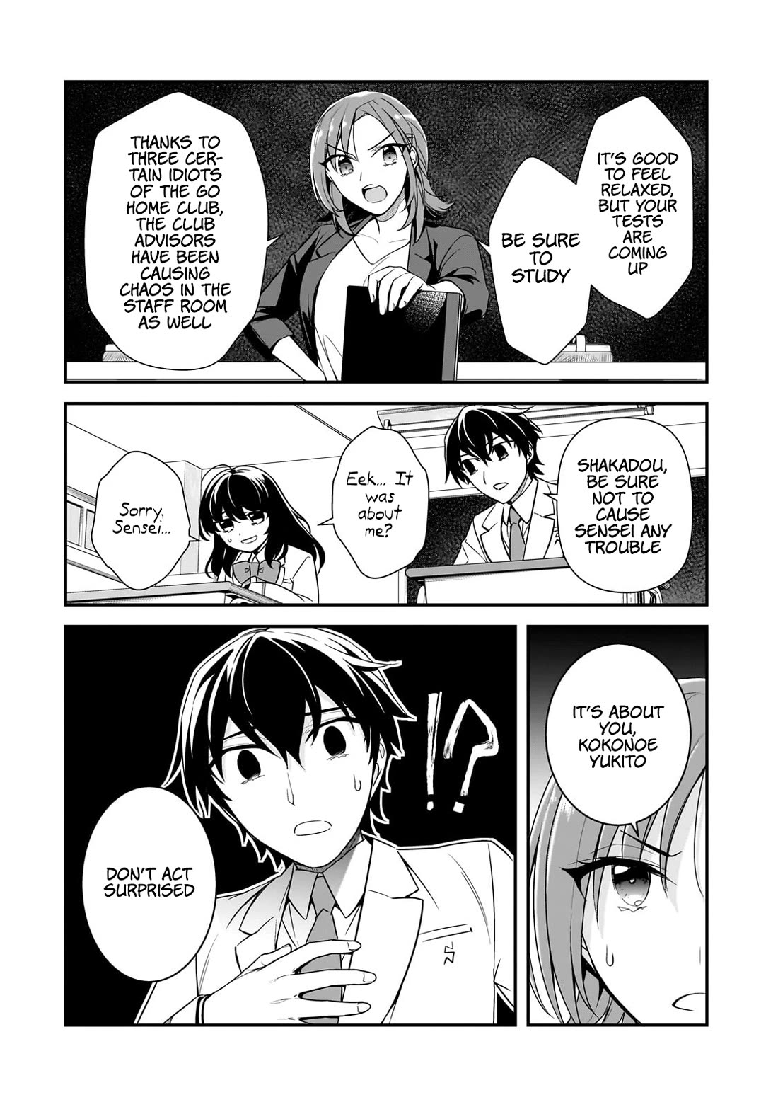The Girls Who Traumatized Me Keep Glancing at Me, but Alas, It’s Too Late Chapter 6 page 17 - Chapter 6: Study Group
