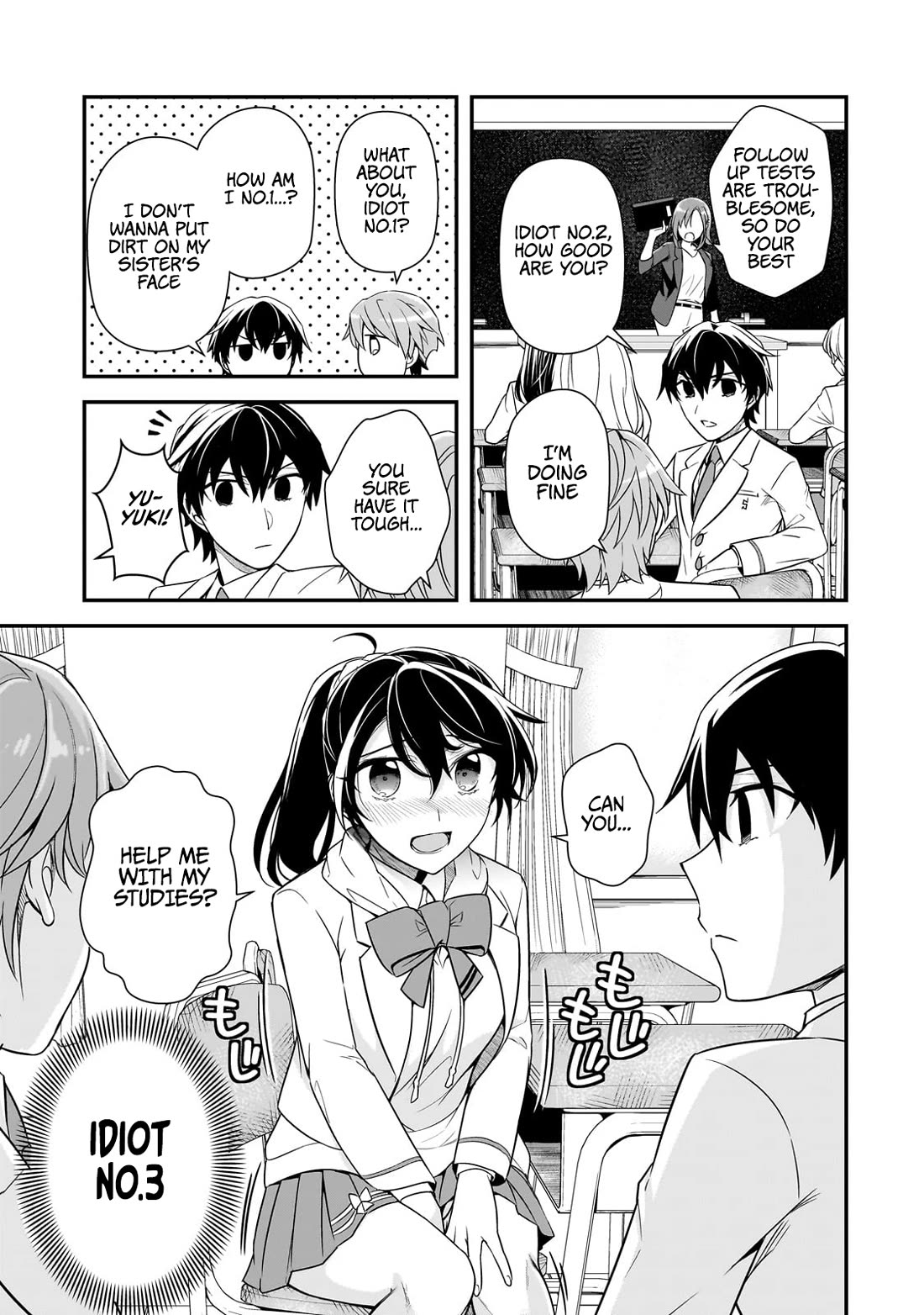 The Girls Who Traumatized Me Keep Glancing at Me, but Alas, It’s Too Late Chapter 6 page 18 - Chapter 6: Study Group