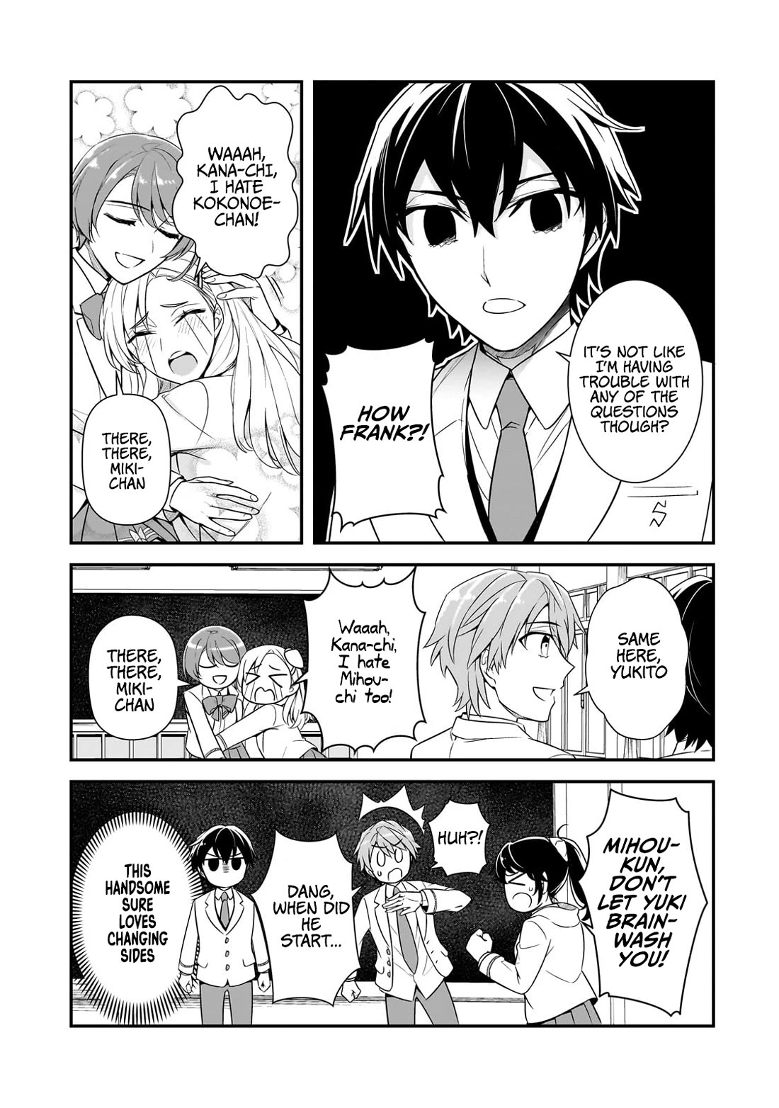 The Girls Who Traumatized Me Keep Glancing at Me, but Alas, It’s Too Late Chapter 6 page 24 - Chapter 6: Study Group