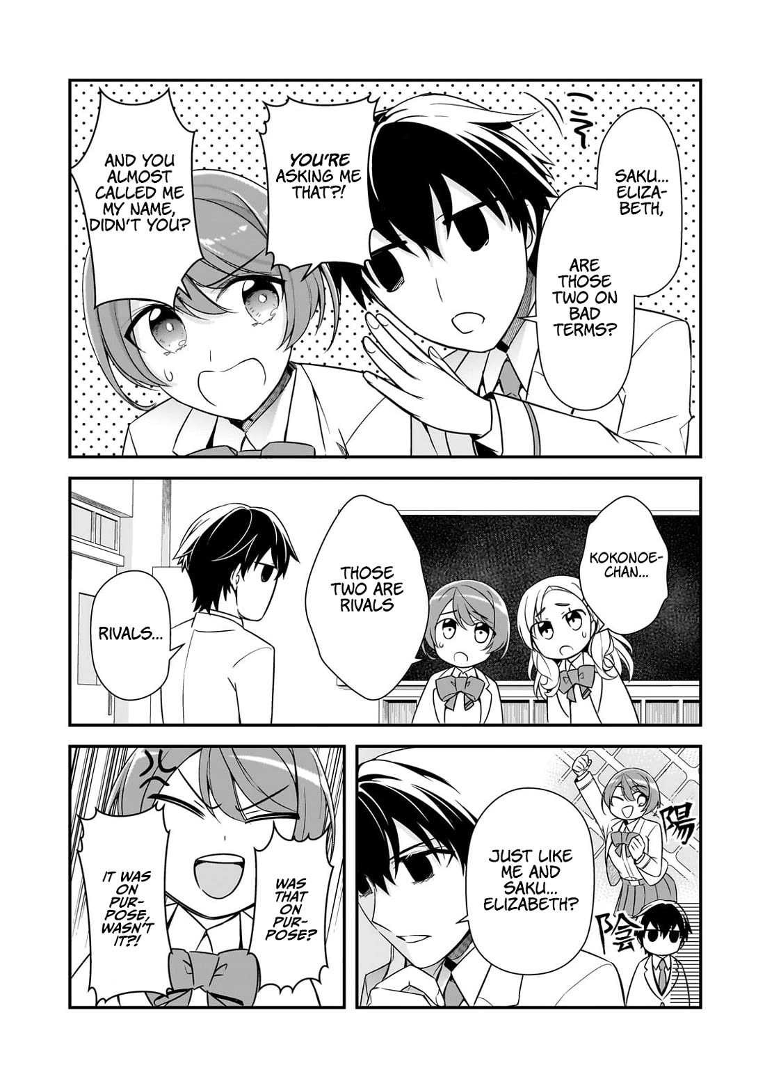 The Girls Who Traumatized Me Keep Glancing at Me, but Alas, It’s Too Late Chapter 6 page 28 - Chapter 6: Study Group