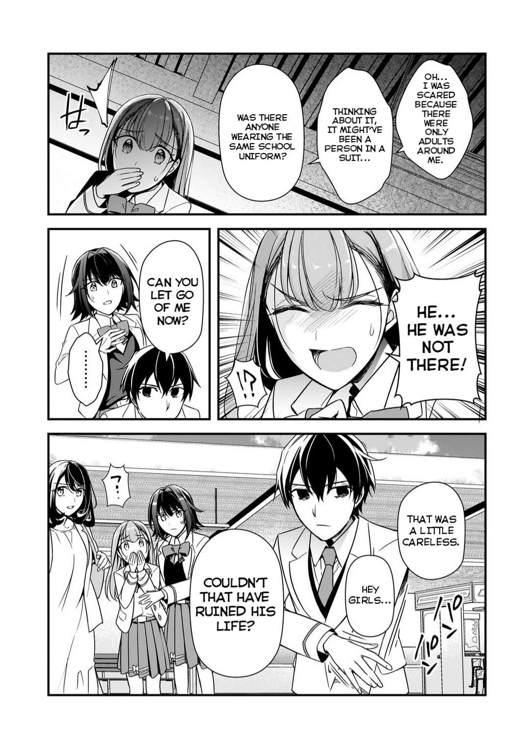 The Girls Who Traumatized Me Keep Glancing at Me, but Alas, It’s Too Late Chapter 8.1 page 11 - Chapter 8.1: Disappear