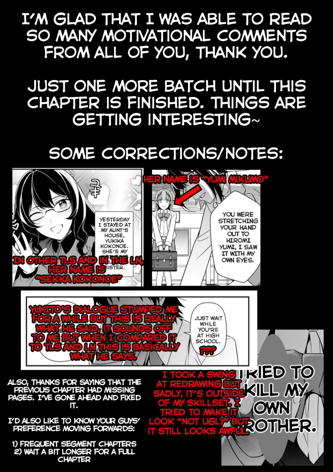 The Girls Who Traumatized Me Keep Glancing at Me, but Alas, It’s Too Late Chapter 8.2 page 14 - Chapter 8.2: Disappear