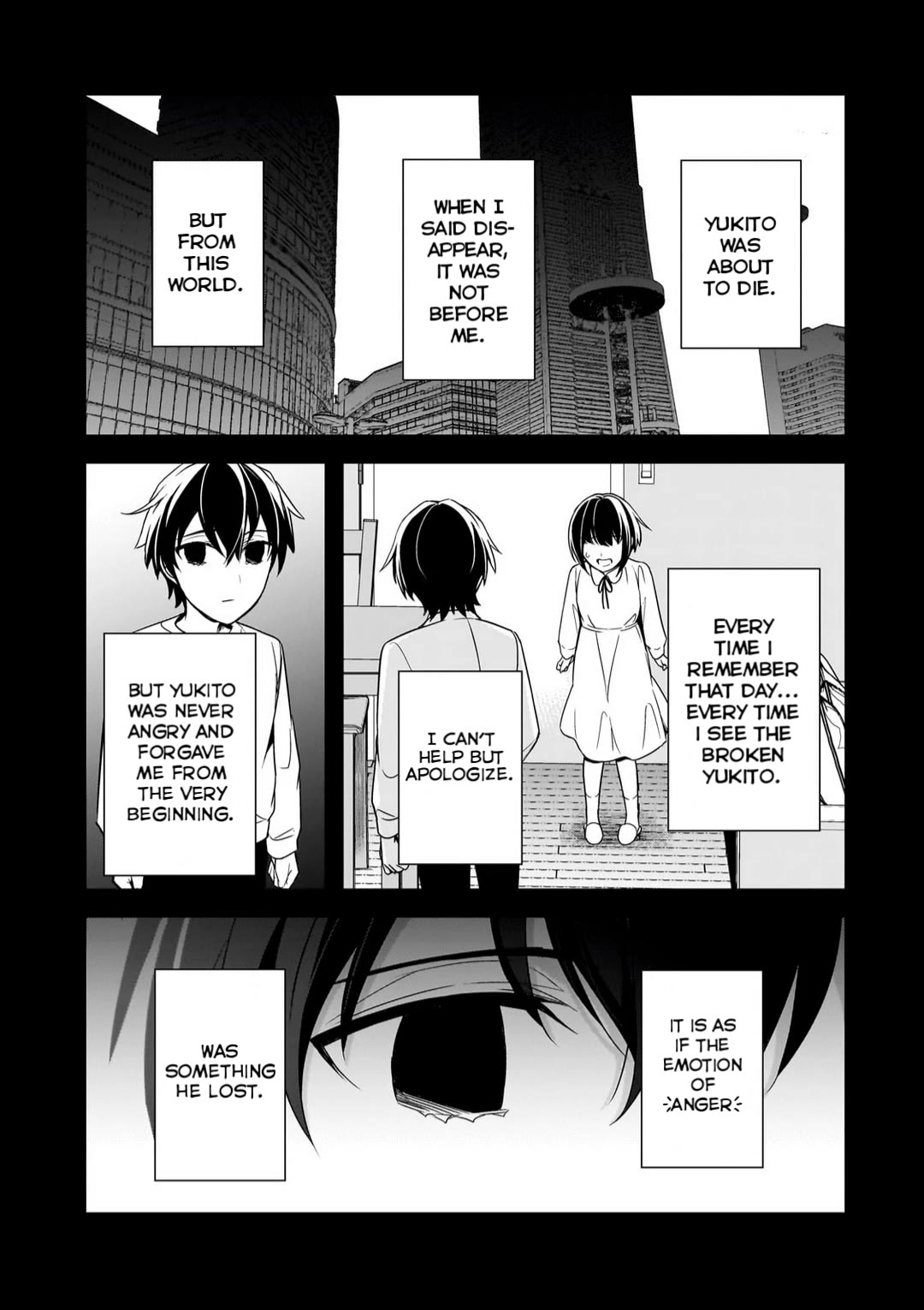 The Girls Who Traumatized Me Keep Glancing at Me, but Alas, It’s Too Late Chapter 8.3 page 8 - Chapter 8.3: Disappear