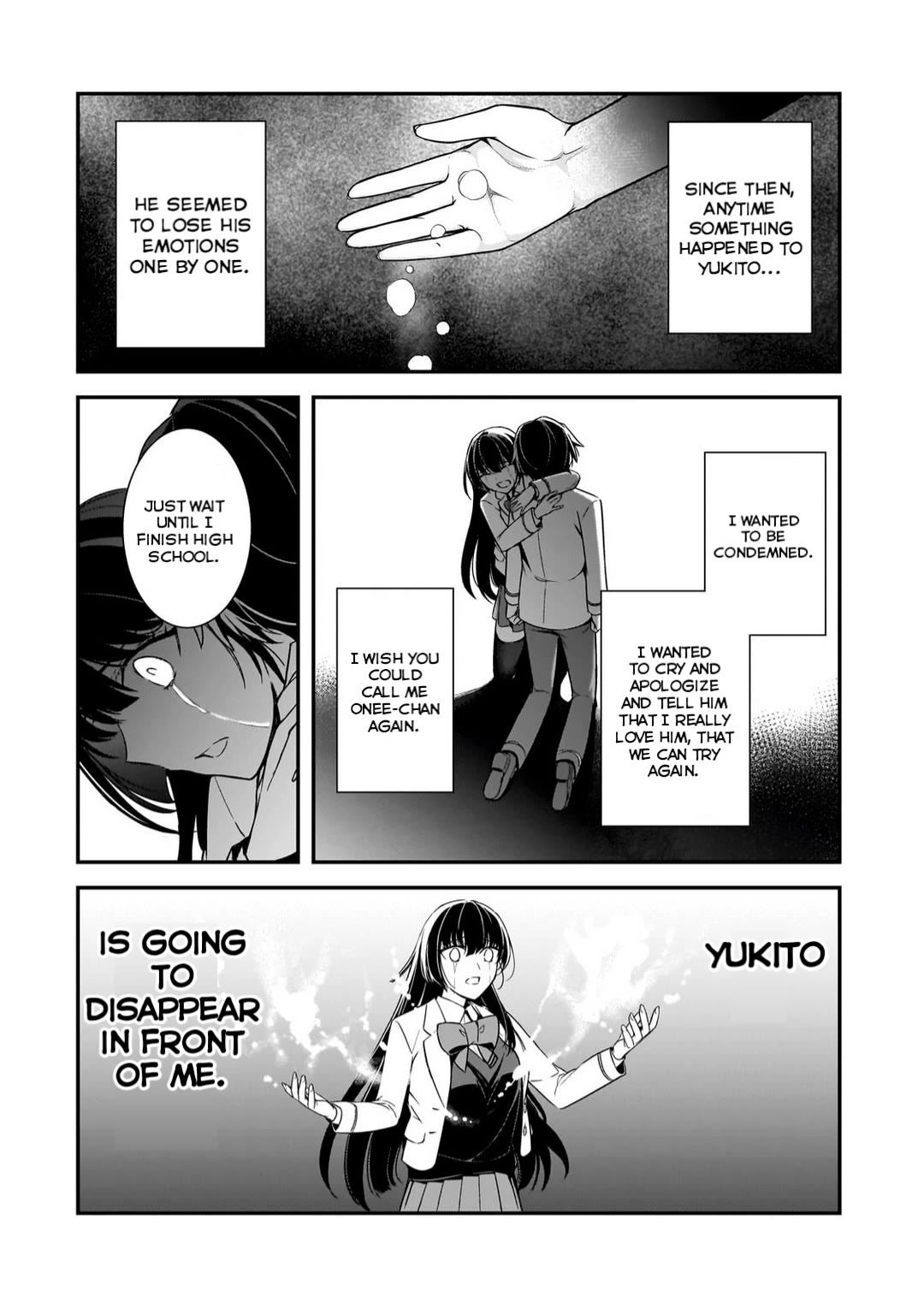 The Girls Who Traumatized Me Keep Glancing at Me, but Alas, It’s Too Late Chapter 8.3 page 9 - Chapter 8.3: Disappear