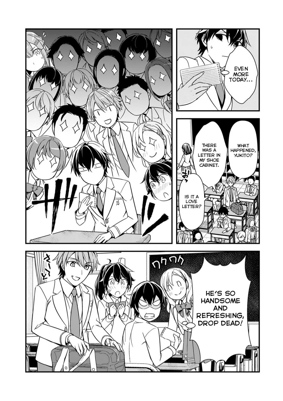 The Girls Who Traumatized Me Keep Glancing at Me, but Alas, It’s Too Late Chapter 9 page 11 - Chapter 9: Third Year Casanova