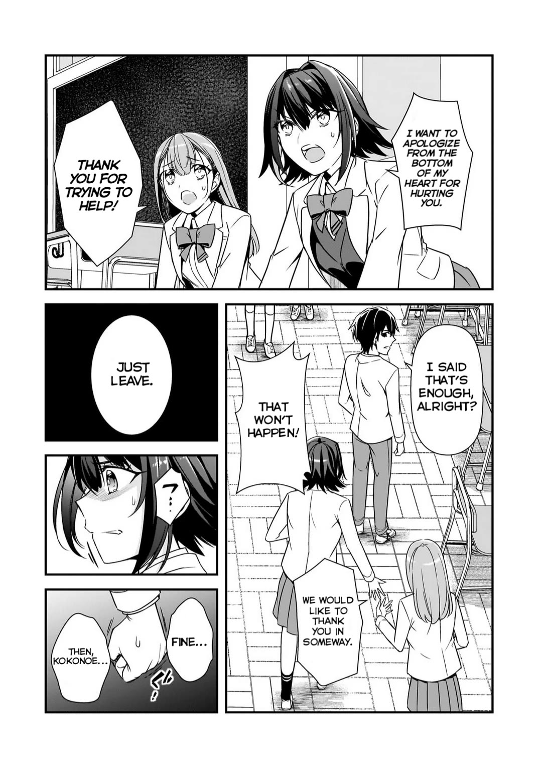 The Girls Who Traumatized Me Keep Glancing at Me, but Alas, It’s Too Late Chapter 9 page 4 - Chapter 9: Third Year Casanova