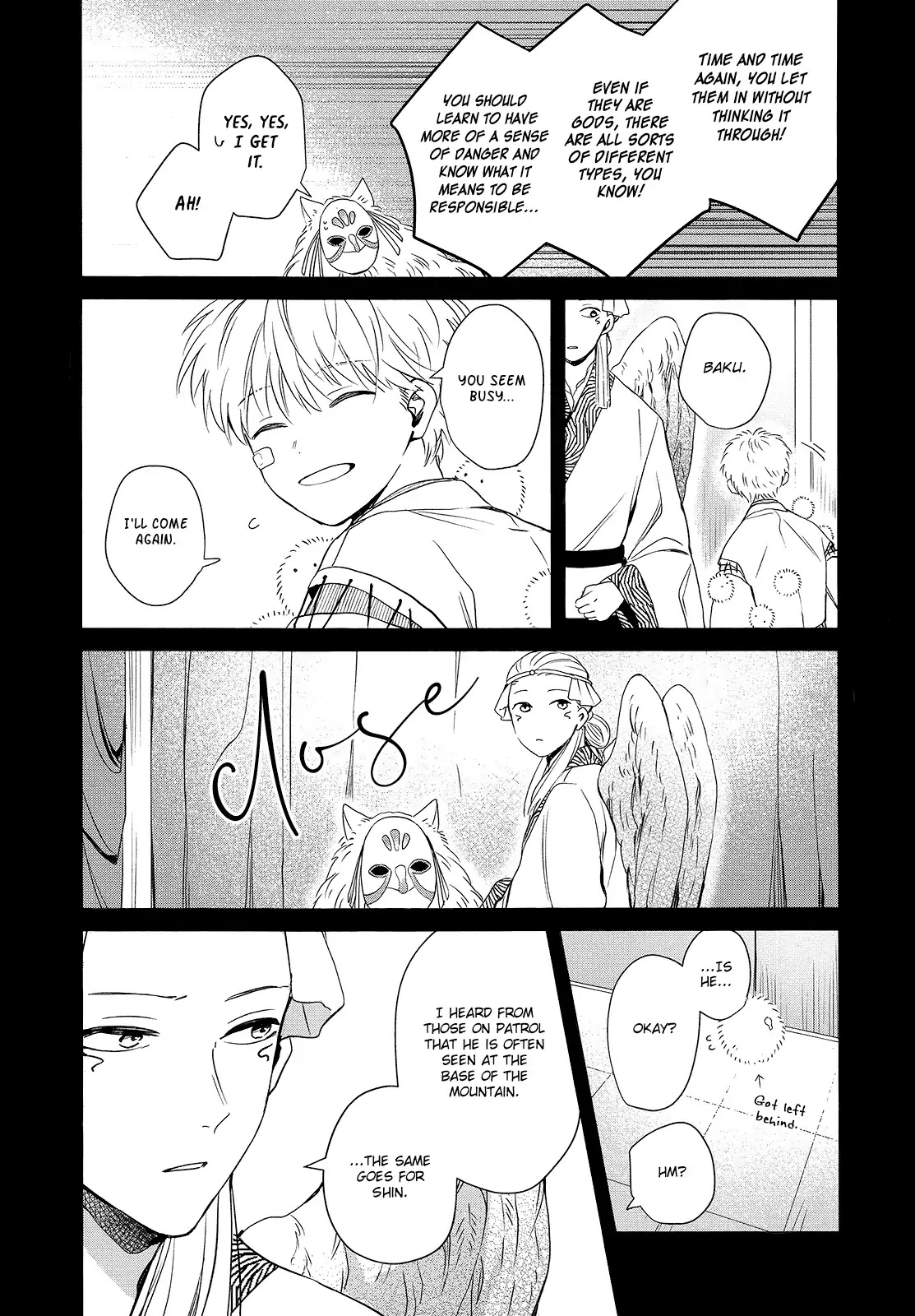 The God and The Flightless Messenger Chapter 5 page 36 - Chapter 5