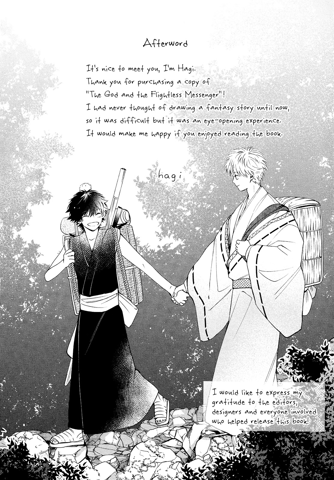 The God and The Flightless Messenger Chapter 6.5 page 15 - Chapter 6.5