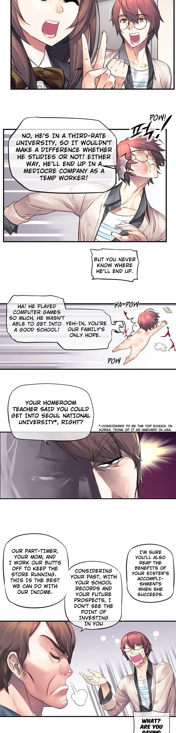The God of "Game of God" Chapter 1 page 8 - Chapter 1