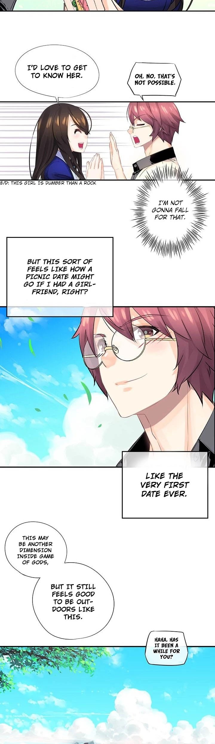 The God of "Game of God" Chapter 10 page 21 - Chapter 10