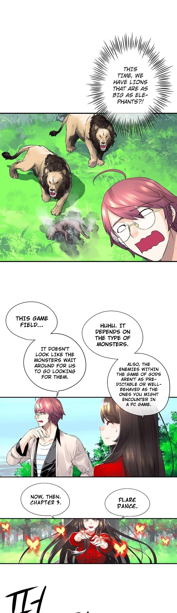 The God of "Game of God" Chapter 12 page 4 - Chapter 12