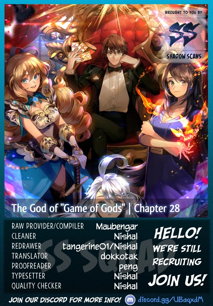 The God of "Game of God" Chapter 28 page 1 - Chapter 28
