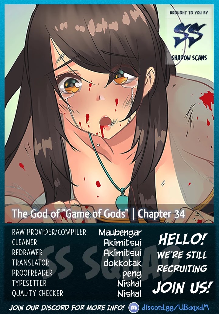 The God of "Game of God" Chapter 34 page 1 - Chapter 34
