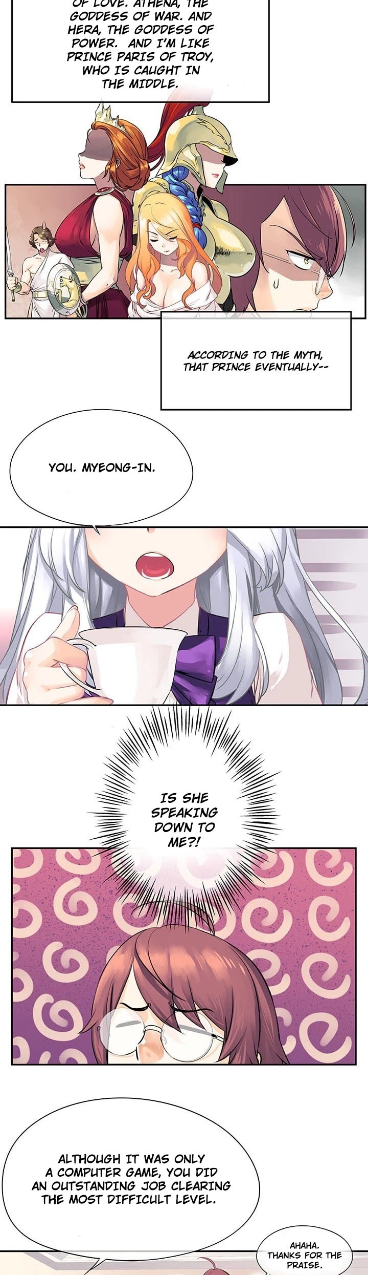 The God of "Game of God" Chapter 6 page 4 - Chapter 6
