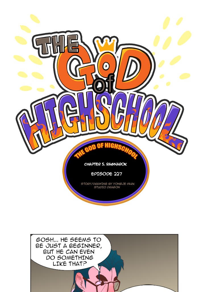 The God of High School Chapter 227 page 1 - Chapter 227: Ep. 227
