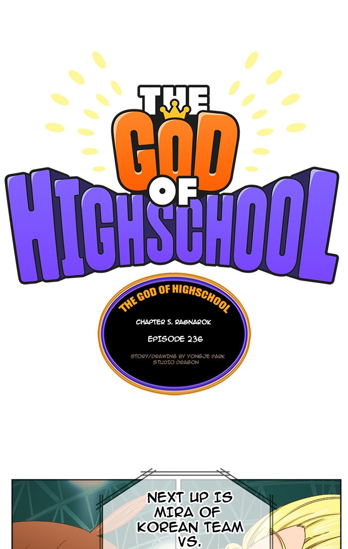 The God of High School Chapter 236 page 1 - Chapter 236: Ep. 236