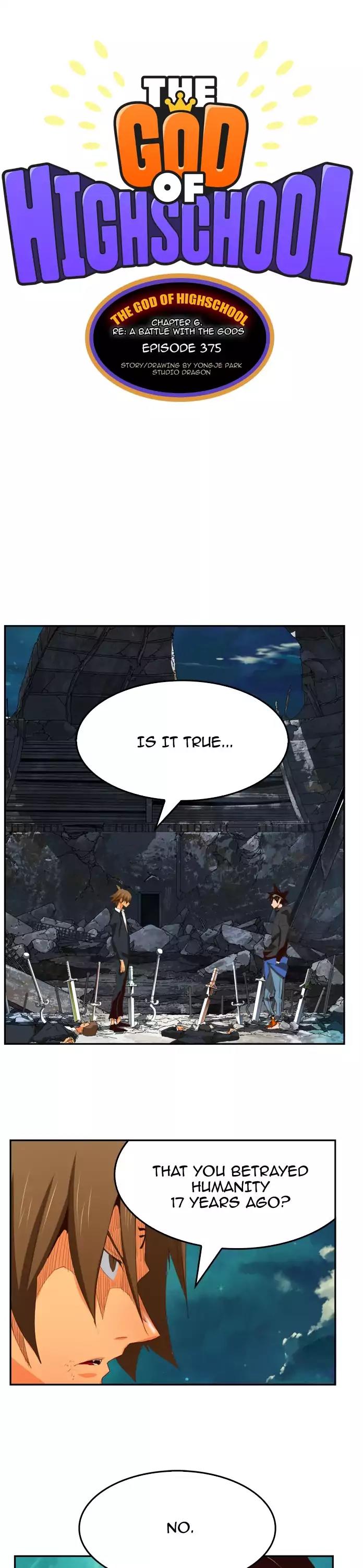 The God of High School Chapter 375 page 12 - Chapter 375