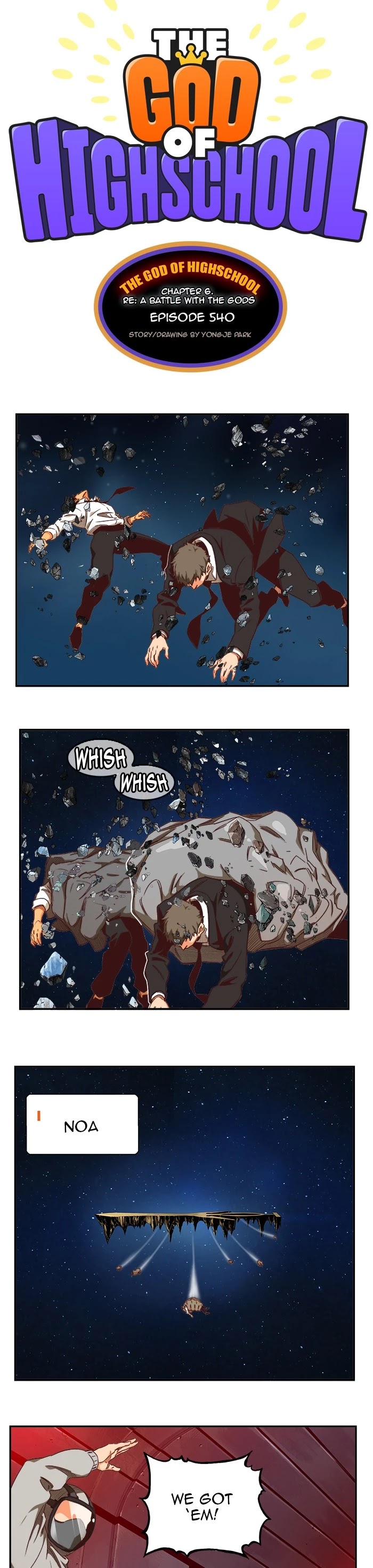 The God of High School Chapter 540 page 32 - Chapter 540: Ep. 540
