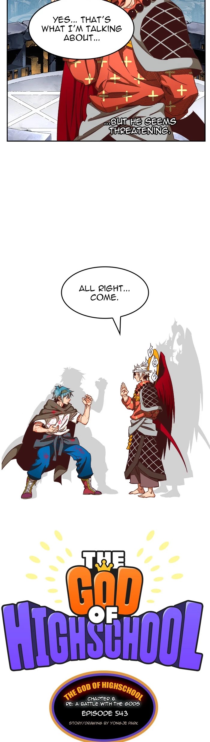 The God of High School Chapter 543 page 16 - Chapter 543: Ep. 543