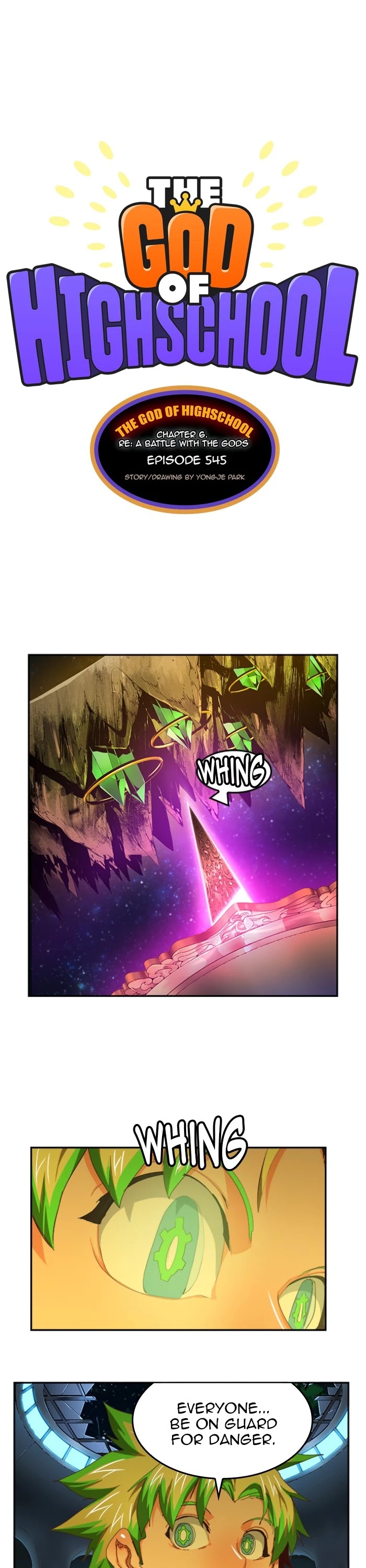 The God of High School Chapter 545 page 3 - Chapter 545: Ep. 545